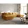 Fun Möbel Wohnlandschaft Sofa mit Schlaffunktion VOGAR Stoff Poso Honiggelb - Gelb