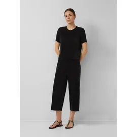 s.Oliver Plissierte Culotte Hosen Schwarz 40