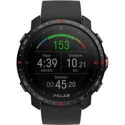 Outdoor Premium Sportuhr - GPS, Barometer, Navigation - Grit X Pro Schwarz EINHEITSGRÖSSE