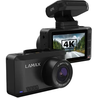 LAMAX T10 Dashcam mit GPS Blickwinkel horizontal max.=170 ° Datenanzeige im Video, G-Sensor, WDR,