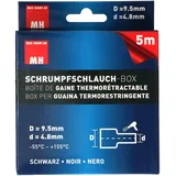 Max Hauri Schrumpfschlauch Schwarz 4.8 mm 9.5 mm 5 m
