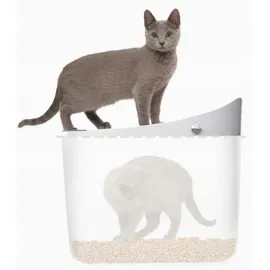 Catit Katzentoilette Pixi One Size Grau/Weiß