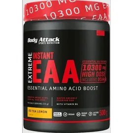 Body Attack Extreme Instant EAA Lemon Pulver 500 g
