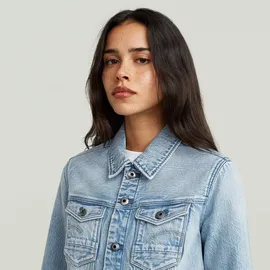 G-Star Jeansjacke Silber M