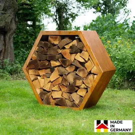 Home Deluxe Holzlege Antares 92 x 34 x 80 cm 6-eckig
