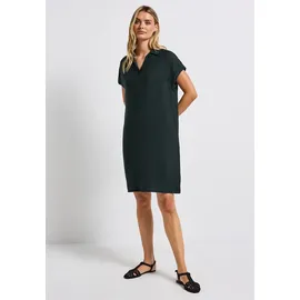 STREET ONE Kleid Shirtkleid Dunkelblau/Grün 38