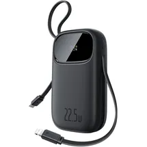 Baseus Powerbank 20000mAh 22.5W Usb-c- Lightning) Schnellladegerät Schwarz