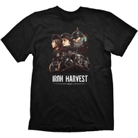 Iron Harvest T-Shirt "Factions" Black Size XXL