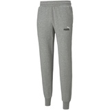 Puma Essentials+ 2 Col Logo Pants FL cl medium gray heather M