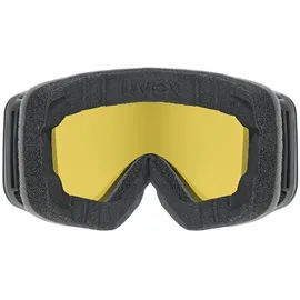 Uvex pwdr FM black matt mirror green one size