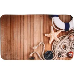 Sanilo Badteppich »Maritime«, beige, Polyester