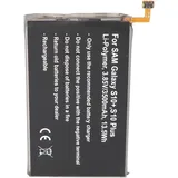AccuCell Akku passend für Samsung Galaxy S10+, S10 Plus, Li-Polymer, 3,85V, 3500mAh, 13,5Wh, built-in, ohne Werkzeug