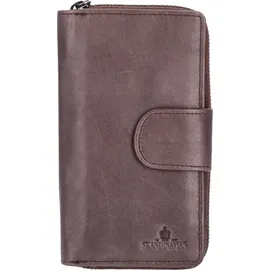 The Skandinavian Brand Damen Geldbörse braun