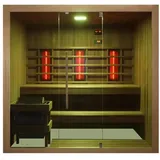 SANOTECHNIK KOTKA Sauna+ Infrarotkabine 4 Personen; 200x150x190 cm
