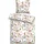 biberna 616315 Mako-Satin Weiß 155 x 220 cm + 2 x 80 x 80 cm