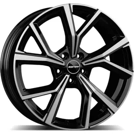 GMP Mentor 7,5 x 18 5 x 100 ET45 Schwarz/Weiß