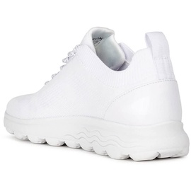 GEOX Damen D Spherica Sneakers, Weiß, 42 EU