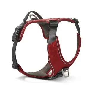 Wolters Active Pro Comfort Hundegeschirr Rot/Anthrazit Gr.3 50-57 cm