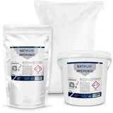 Natriumhydroxid, Ätznatron, NaOH, kaustisches Soda | 1kg Perlen, z.B. Herstellung von Seife (1, 5, 25 Kg)