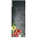 Möbel Kraft Memoboard 30x80 cm Ingredients ¦ grau ¦ Maße (cm): B: 30 H: 80