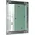 Wiltec Revisionsklappe Aluminium 15 x 20 cm mit 12,5 mm Gipskartoneinlage Silber