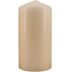 Tischkerze, creme 1 Stück, ca. 30 Stunden Brenndauer