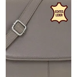 Alessandro Salvatore Florenz 12975 Schultertasche Leder Taupe