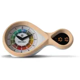 KIDYWOLF Analoger & digitaler Wecker rosa