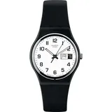 Swatch Unisexuhr GB743-S26 - schwarz