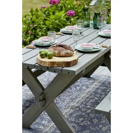 Plus Tisch Nostalgie 178 x 75 x 72 cm Graubraun