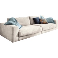 Candy 3C Candy Big-Sofa »Enisa, legere Polsterung B/T/H: 290/127/85 cm«, Zeitloses und stylisches Loungemöbel, in Fein- und Breitcord weiß