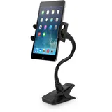 Macally Verstellbarer Schwanenhals-Tablet-Halter für Samsung Galaxy Note/Amazon Kindle Fire Schwarz