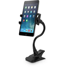 Macally Verstellbarer Schwanenhals-Tablet-Halter für Samsung Galaxy Note/Amazon Kindle Fire Schwarz
