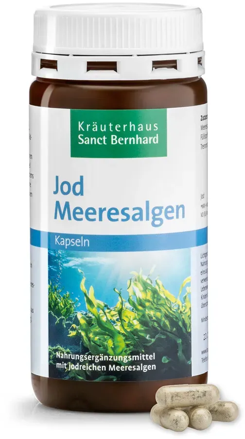 Capsule di alghe marine e iodio - 96 g