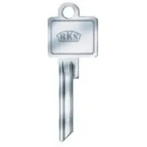 BKS Schlüsselrohling für Serie 88 B 4135 eckig