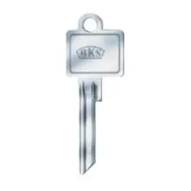 BKS Schlüsselrohling für Serie 88 B 4135 eckig
