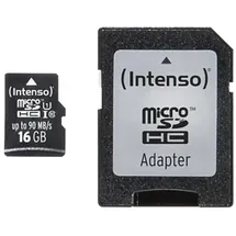 Intenso microSD UHS-I Professional + SD-Adapter 16 GB