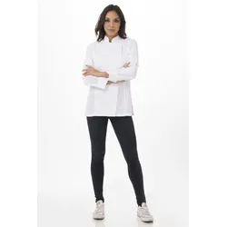 Chef Works® HARTFORD Damenkochjacke der Essential Collection - COOL VENT BCWLZ005 Weiß XXL