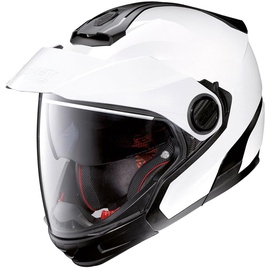 Nolan N40-5 GT Classic 2023 N-Com Helm (White,XL (61/62))