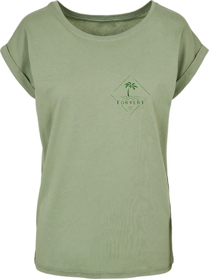 Brandit Forvert Mojave Damen T-Shirt, grün, Größe L