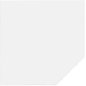 Verbindungsplatte höhenverstellbar weiß Trapezform 120,0 x 80,0 x 65,5 - 82,5 cm Test & Preisvergleich