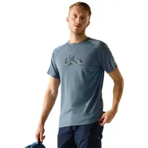 Regatta Escade Kurzarm-t-shirt - China Blue - M