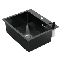 Hago Einbauspüle 55 x 45 cm Anthrazit/Grau