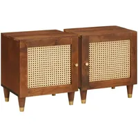 VidaXL Nachttische 2 pcs 40 x 33.5 x 46
