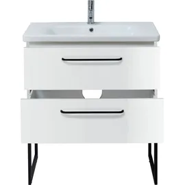 OPTIFIT Waschtisch 80 x 89,3 x 45 cm Weiß