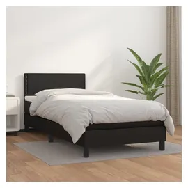 vidaXL Boxspringbett 100 x 200 cm Schwarz