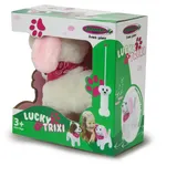 Jamara Trixi RC Plüschhund Weiss/Rosa