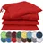 NatureMark Stuhlkissen 40 x 40 cm Rot