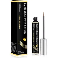 Wimpernserum Ohne Hormone 5ml, Wimpernwachstums, Lash Serum, Augenbrauen Serum, Wimpernwachstumsaktivator & Nährende Basis, Wimpernbooster für Pflege Gebrochene Wimpern, Schnelleres Wimpernwachstum-B