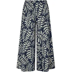 Culotte Henriette Green Cotton blau, 48